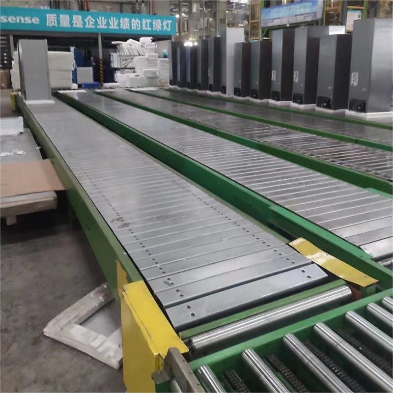 链板输送机不锈钢防腐蚀输送设备 食品包装输送流水线图2