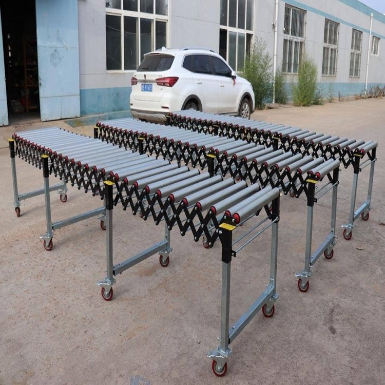 定制大型物流移动伸缩机 带式自动输送机 仓库倒货装车皮带机图2