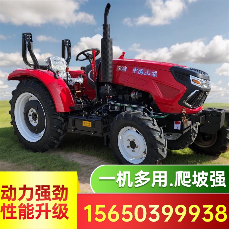 大马力四驱轮式拖拉机 柴油动力大棚王图3