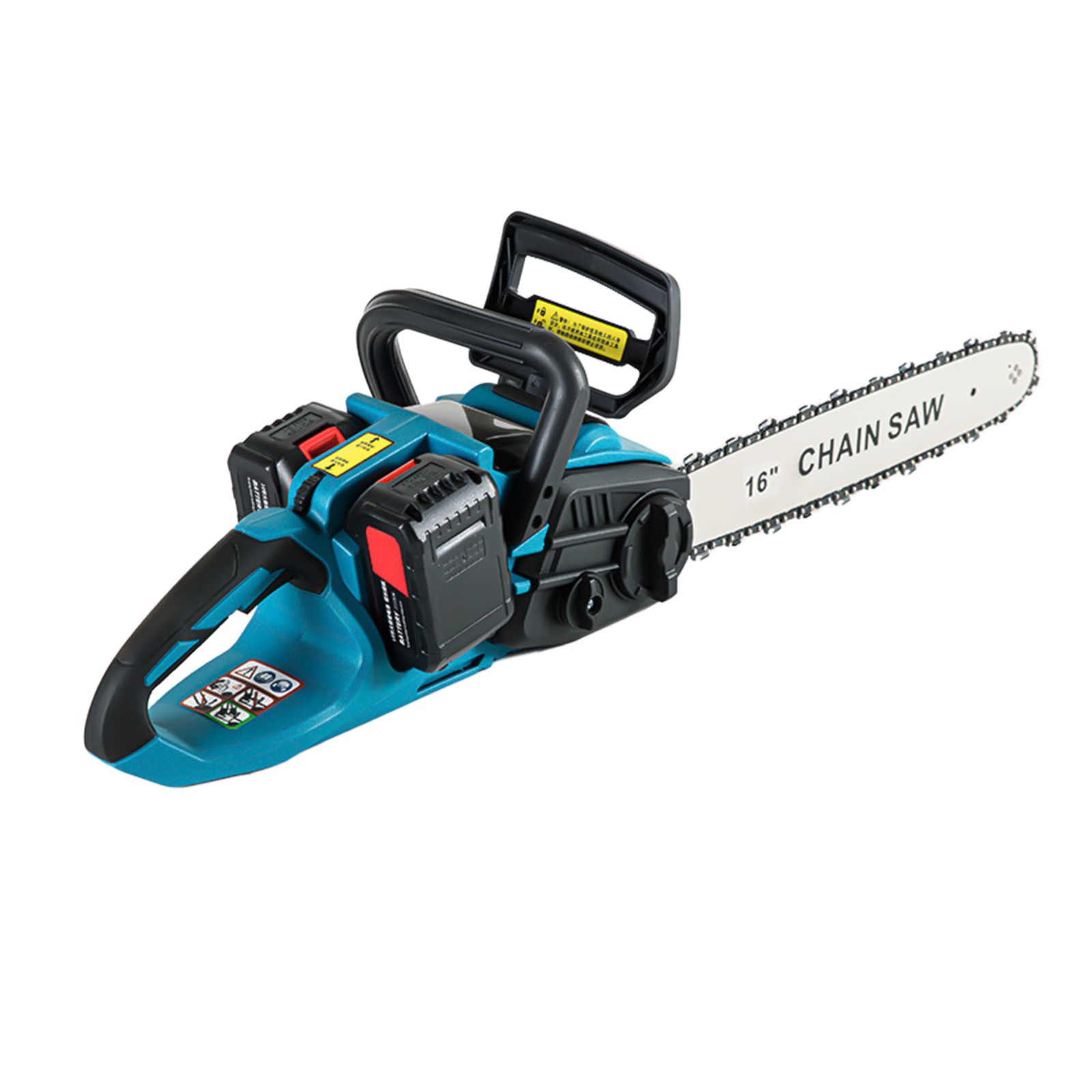 16寸无刷锂电锯充电式家用手持大功率锂电池电链锯锯树神器伐木锯图5