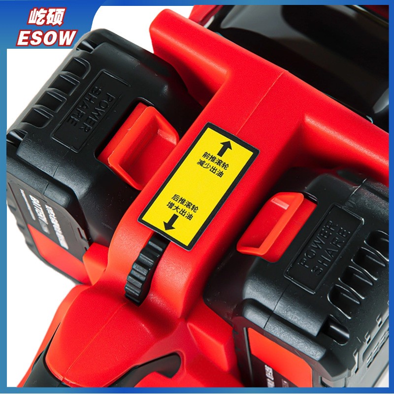 16寸无刷锂电锯充电式家用手持大功率锂电池电链锯锯树神器伐木锯图4