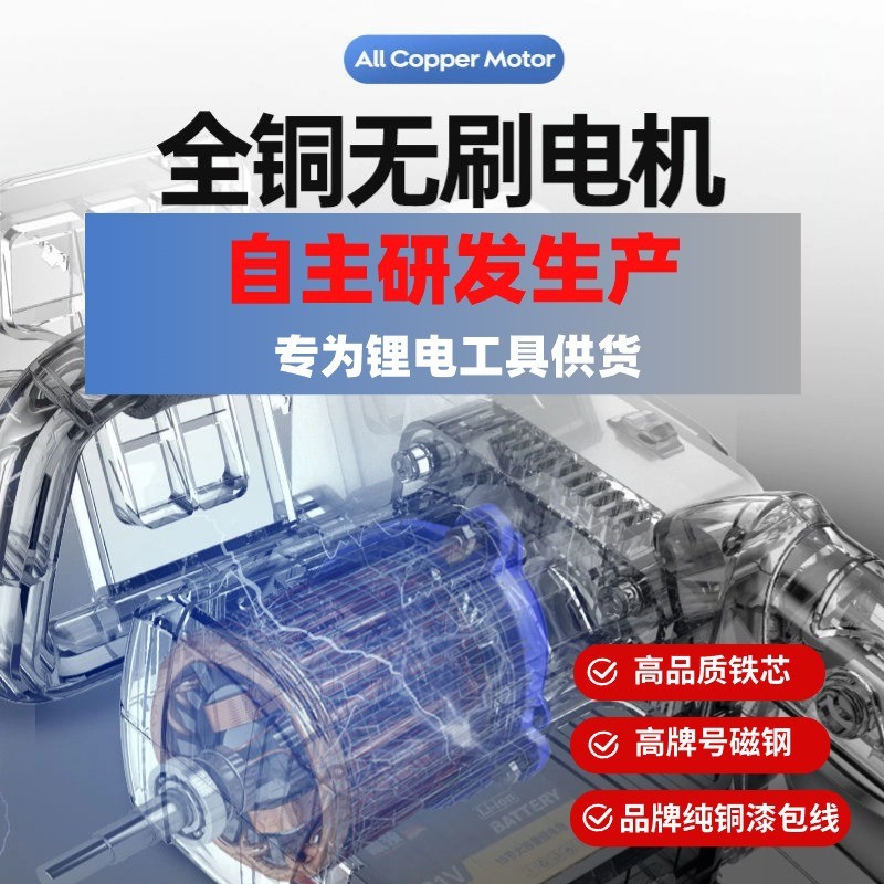 16寸锂电池电锯充电式锂木工手提无刷电链锯伐木大功率锯树锂电锯图2
