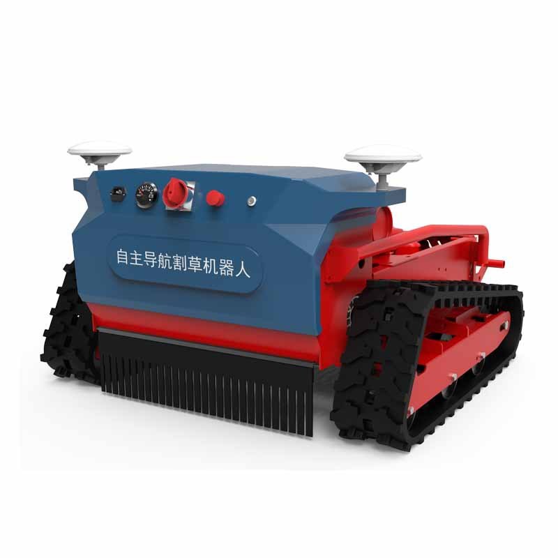 大马力割草机设备 全地形自主导航式割草机器人 农业用除草机器图5