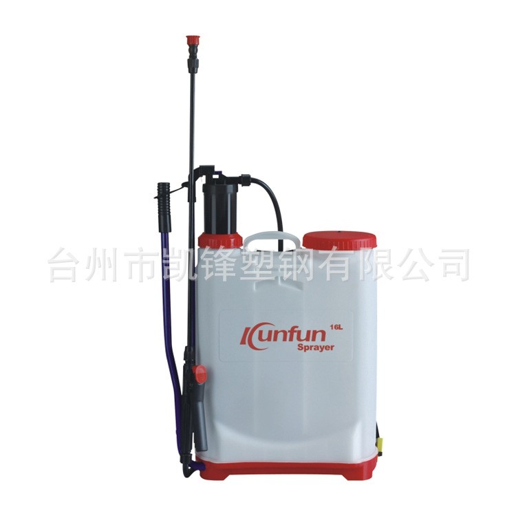 凯锋16L农用家用喷果树打农药防疫消毒背负式手动喷雾器打药机