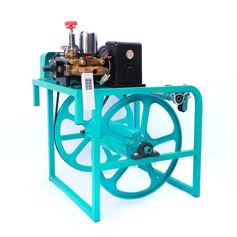 48V双电机排管打药机 遥控打药机 农用高压 电瓶打药机图3