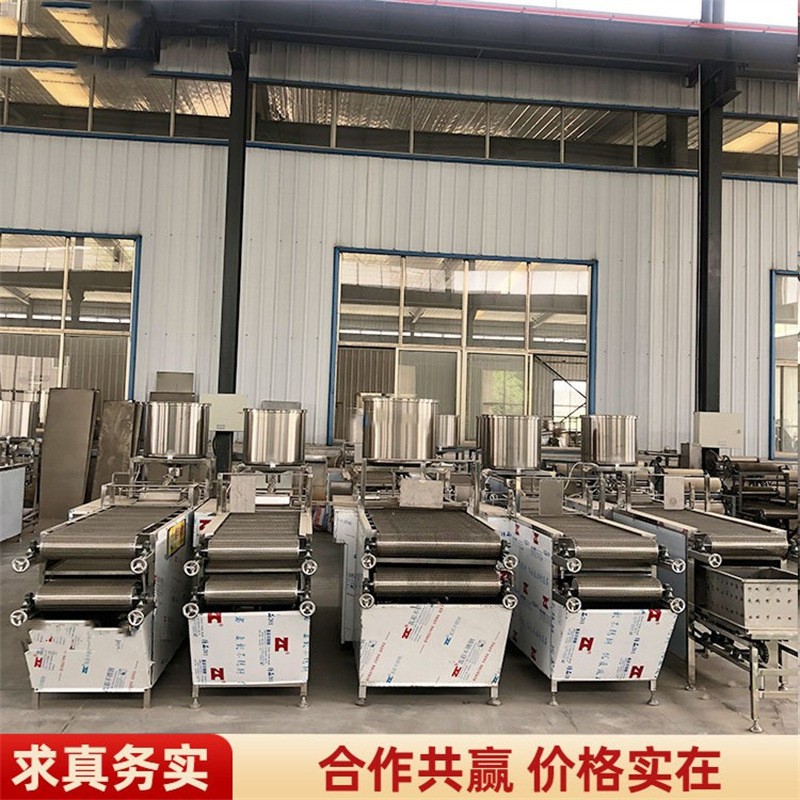 豆腐皮摊晾机扒皮摊晾一体机多层带风扇大型全自动生产线图4