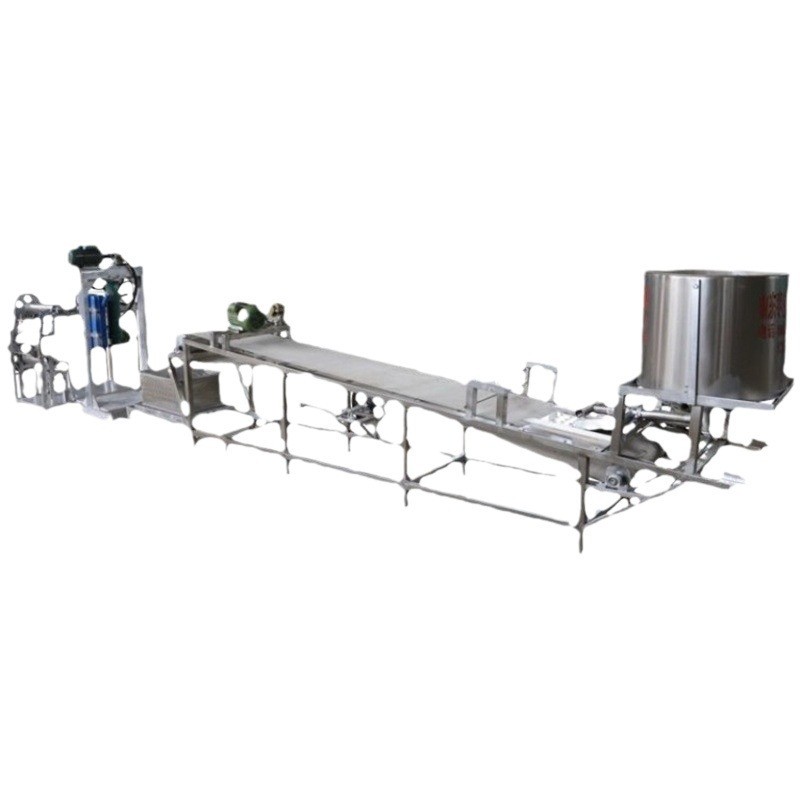 豆腐皮摊晾机扒皮摊晾一体机多层带风扇大型全自动生产线图5