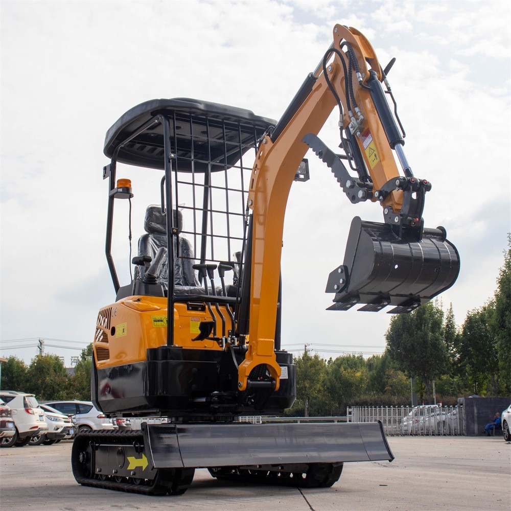 履带式小型挖掘机厂家 1.8吨工程施工微型挖掘机果园种植小型挖机图2