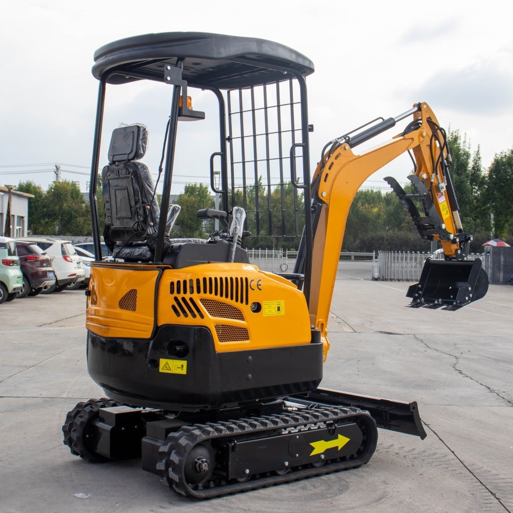 履带式小型挖掘机厂家 1.8吨工程施工微型挖掘机果园种植小型挖机图3