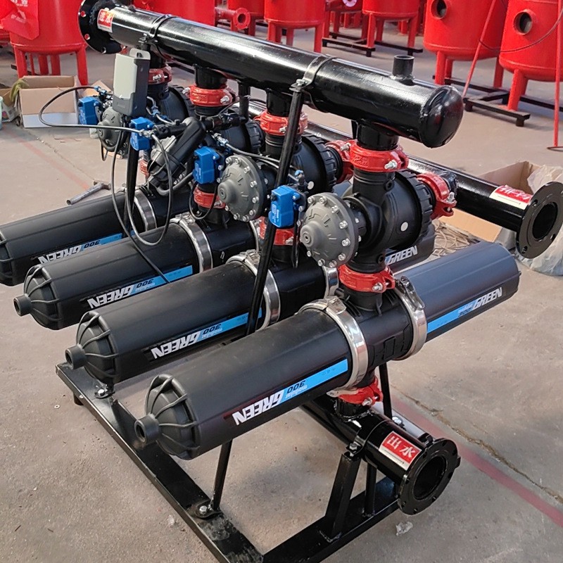 全自动反冲洗叠片过滤器农业灌溉水肥一体化碟片过滤设备厂家图2