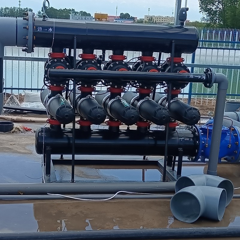 全自动反冲洗叠片过滤器农业灌溉水肥一体化碟片过滤设备厂家图3