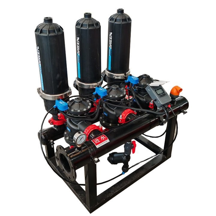 全自动反冲洗叠片过滤器农业灌溉水肥一体化碟片过滤设备厂家图4