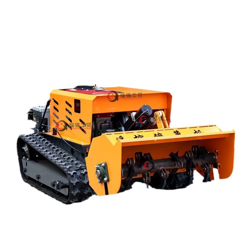 遥控碎草机公路护坡除草还田机厂家批发柴油款智能小型新款割草机图5