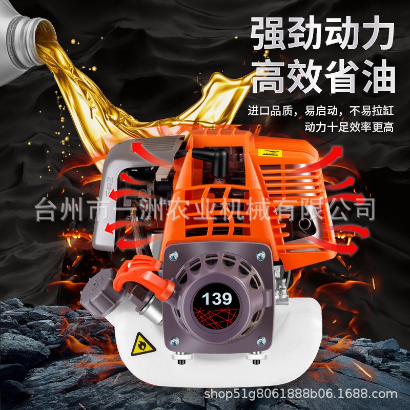 一洲30L汽油打药机背负式喷雾器农用农药喷雾机喷洒器四冲程全新图2