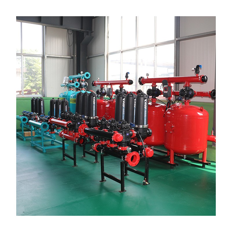 农业灌溉水处理石英砂过滤器滴灌喷灌全自动反冲洗砂石叠片过滤器图5