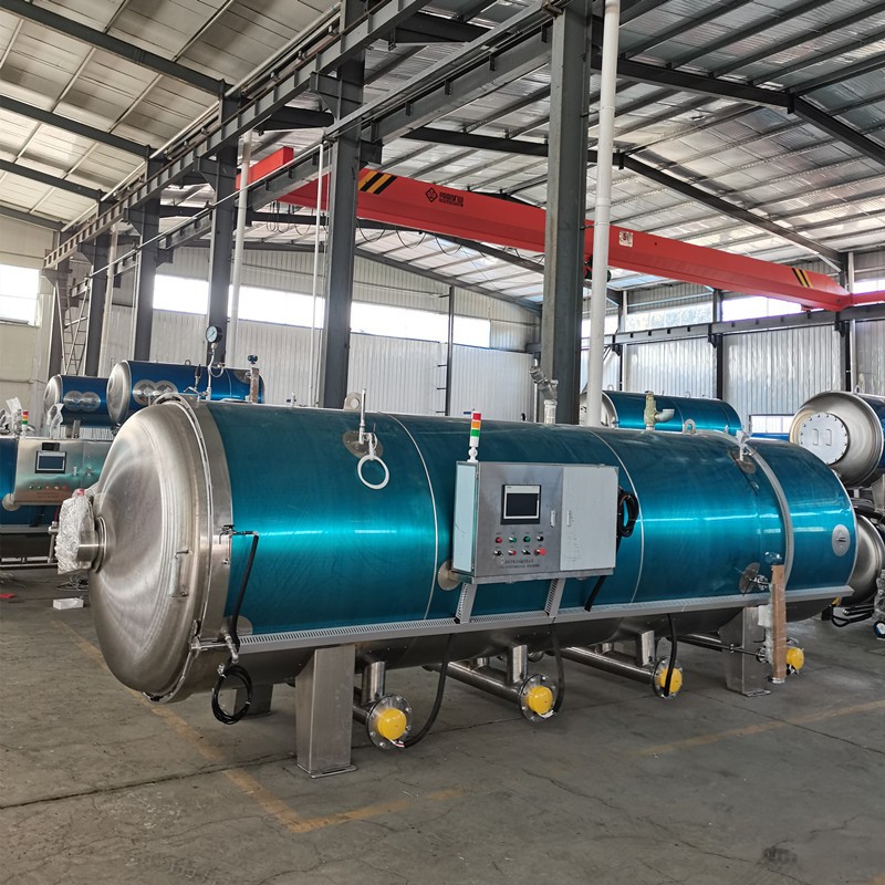 衡石酱料包杀菌锅 预制菜杀菌流水线设备 水浴杀菌锅配件图3