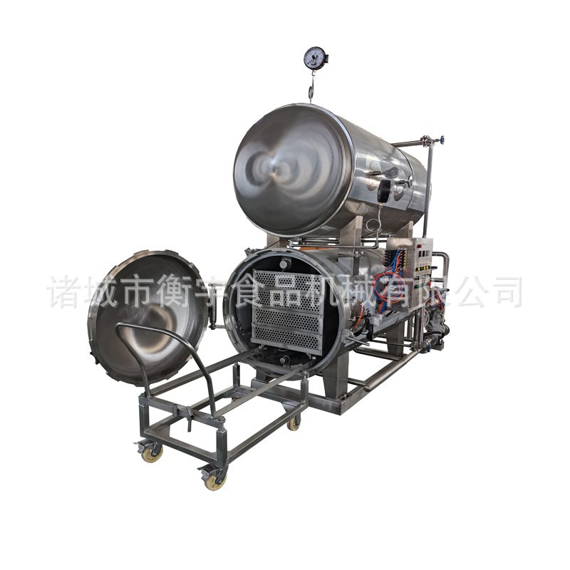 衡石酱料包杀菌锅 预制菜杀菌流水线设备 水浴杀菌锅配件图5