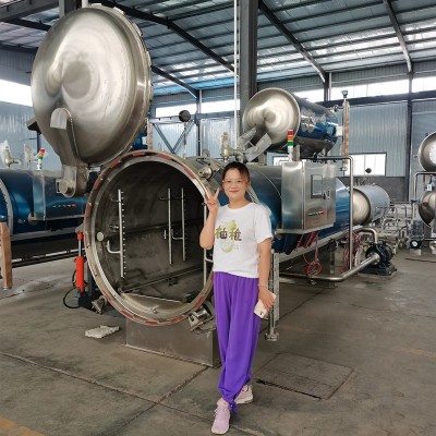 衡石酱料包杀菌锅 预制菜杀菌流水线设备 水浴杀菌锅配件