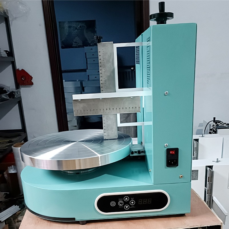 厂家供应家用小型全自动蛋糕抹胚机蛋糕店抹奶油机器蛋糕胚现货图4