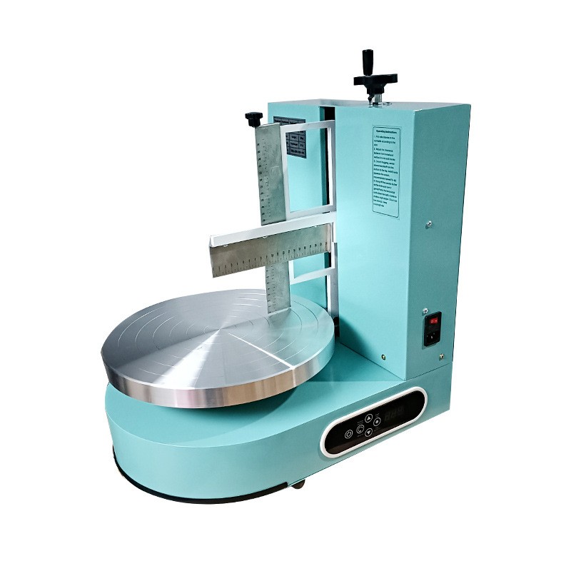 厂家供应家用小型全自动蛋糕抹胚机蛋糕店抹奶油机器蛋糕胚现货图5