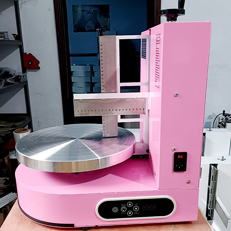 厂家供应生日蛋糕抹面机现货全自动家用小型蛋糕机烘培设备批发图2