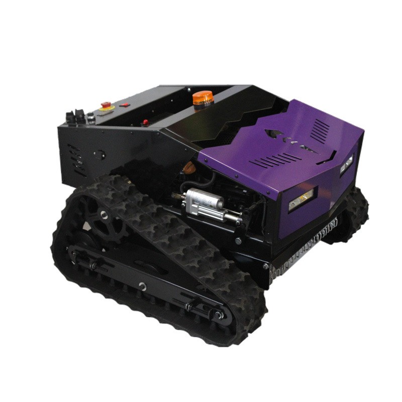 遥控割草机履带式小型多功能除草机果园草坪农用自走式打 草碎草机图5