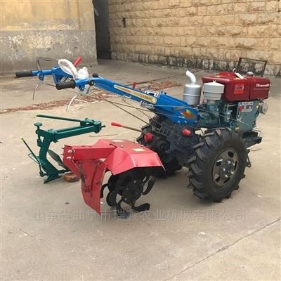 葡萄地菜地开沟机 12马力手扶拖拉机价格图5