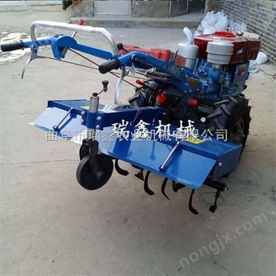 大马力开荒犁地旋耕机 手扶柴油犁田机图2