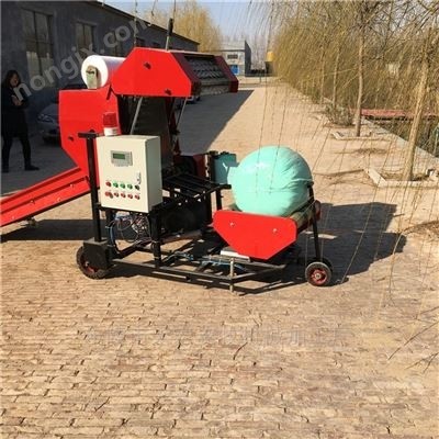 柴油机动力玉米秸秆青贮打捆机图3