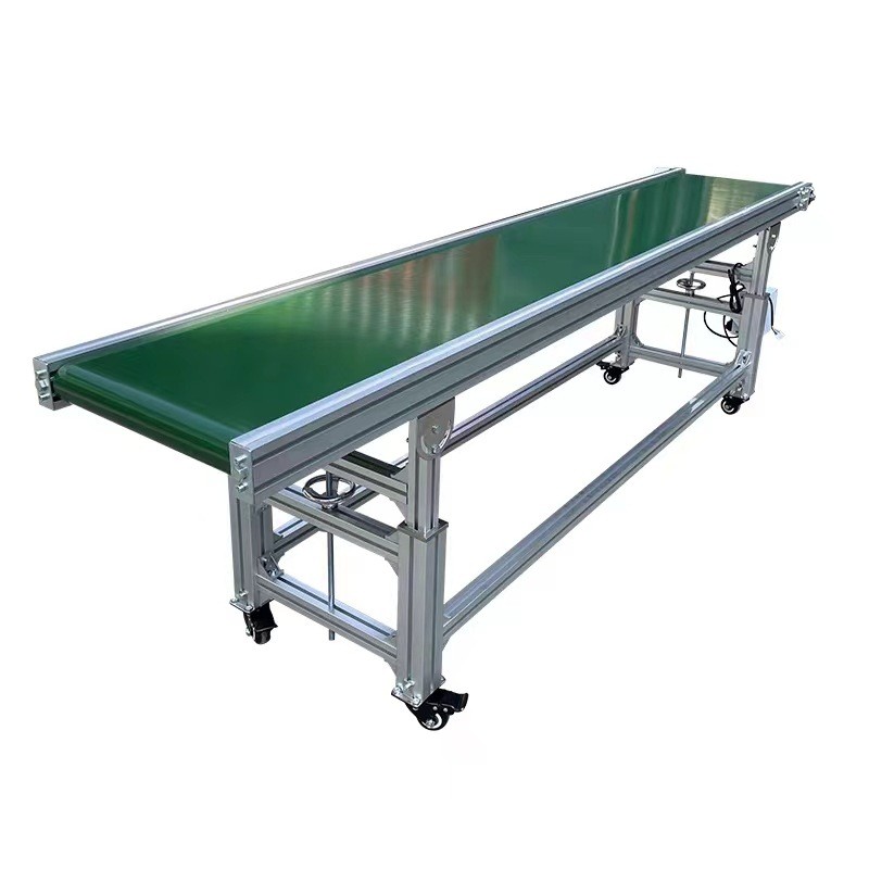 传送带 输送机 食品级带 不锈钢材质 可调节高度 移动式爬坡机图4