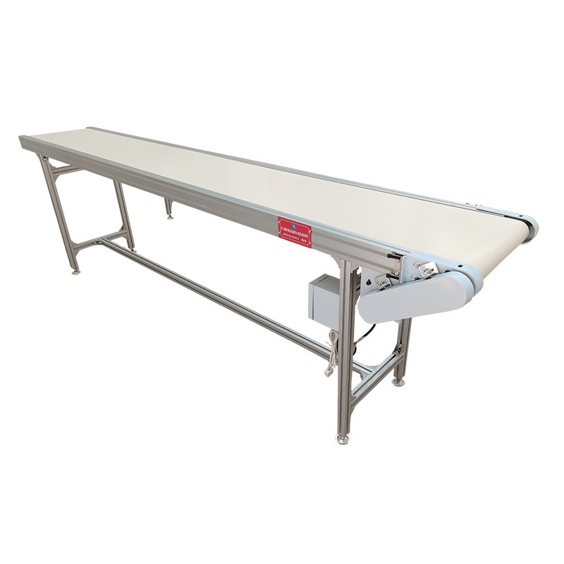 食品级输送线 平面带式传送带 铝型材流水线 耐磨防静电皮带线图5