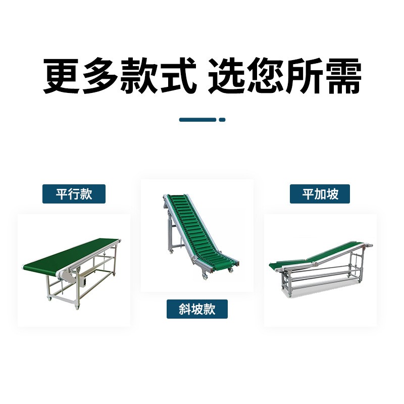 食品级输送线 平面带式传送带 铝型材流水线 耐磨防静电皮带线图2