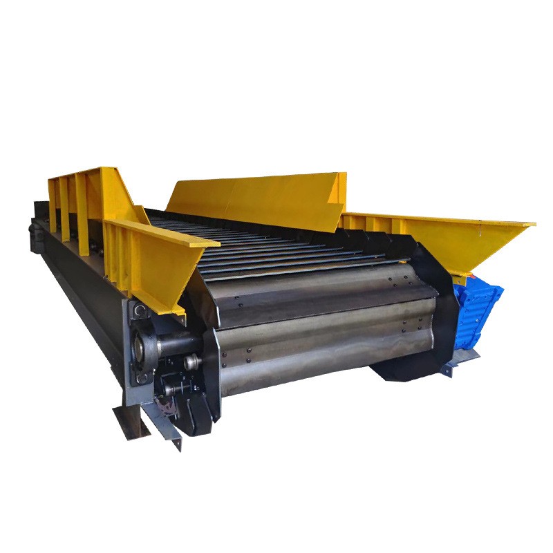 非标不锈钢链板输送机输送设备工业矿石物料用重型碳钢鳞板输送机图5