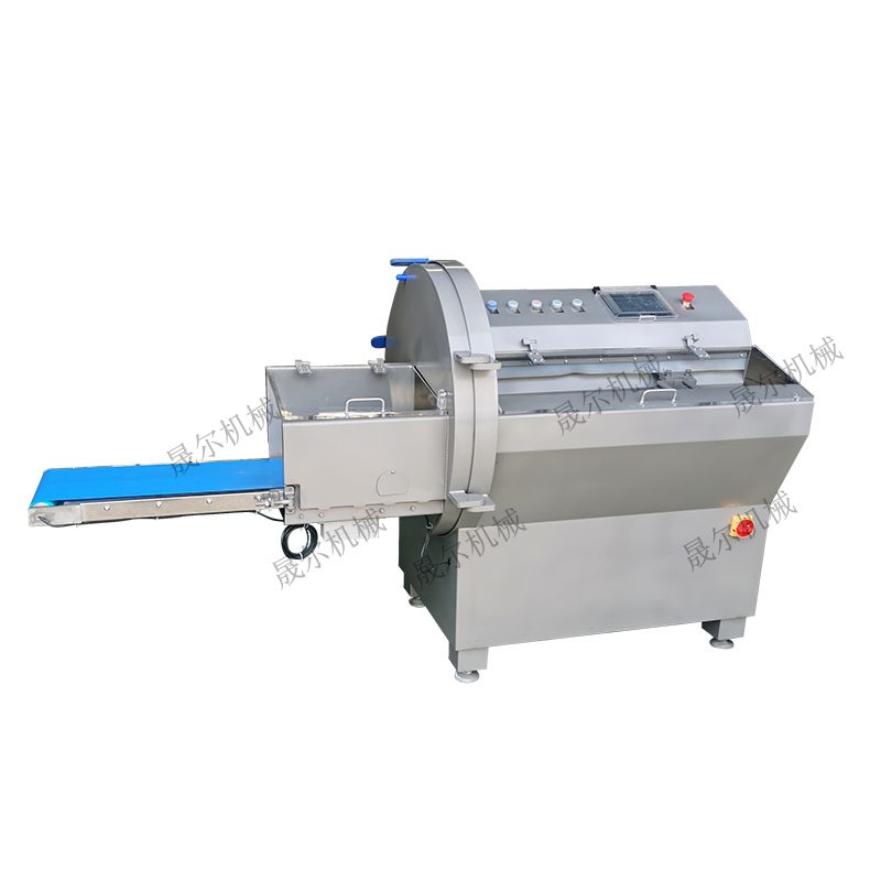 可调速鲜肉砍排机 腊肉香肠切片机 商用冷鲜鲈鱼切块机图5