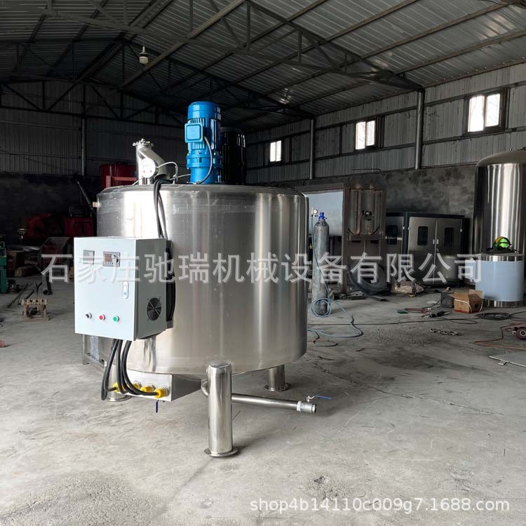 搅拌桶 气动电动不锈钢化工溶液调配罐 移动式拉缸 洗衣液搅拌罐图4