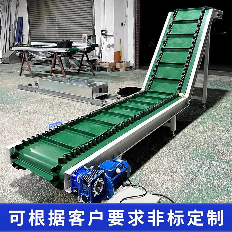 上料爬坡机食品级输送机上料提升输送机爬坡输送机提升上料传输机图3