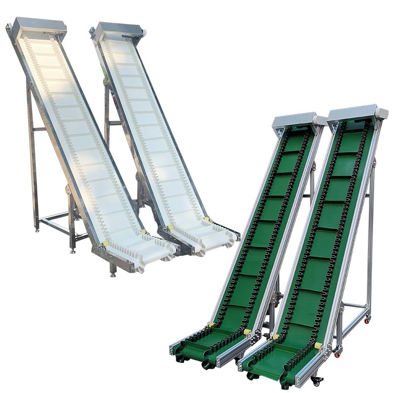 上料爬坡机食品级输送机上料提升输送机爬坡输送机提升上料传输机图5