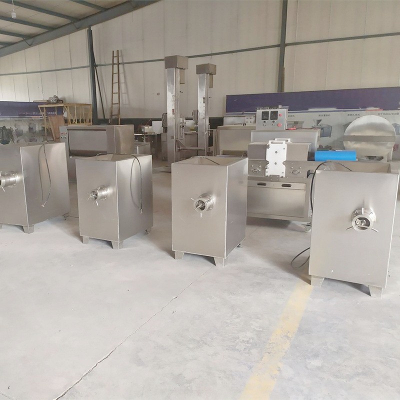 商用冻肉绞肉机大型立式肉馅绞碎机大功率肉馅商用切肉机 肉泥机图2