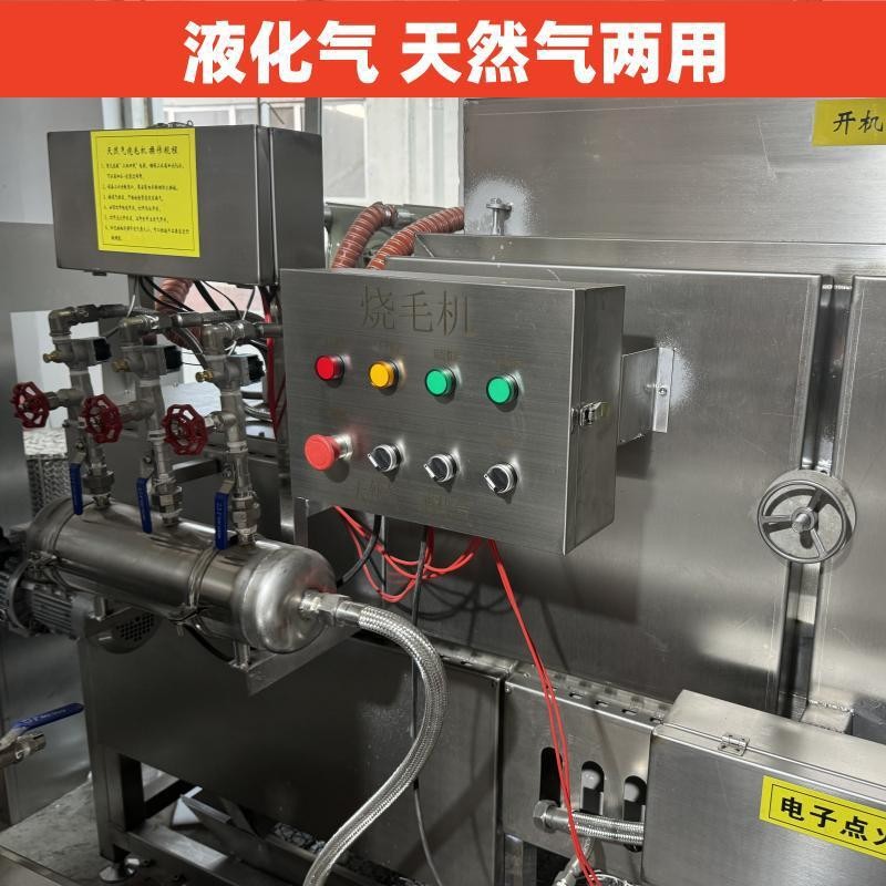 全自动猪蹄烧毛机液化气天然气两用多功能大型撩毛机脱毛 设备脱毛图2