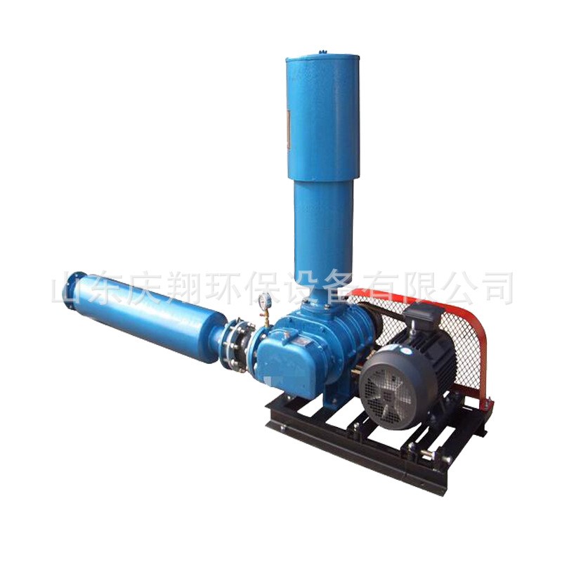 现货供应罗茨风机鼓风机污水处理水产养殖曝气增氧机三叶罗茨风机图5