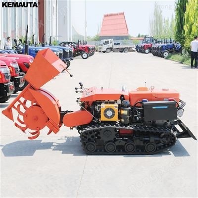 可遥控旋耕开沟施肥田园管理机图2