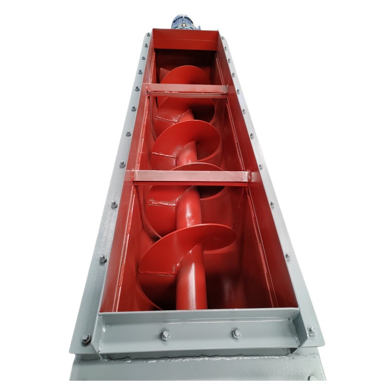 U型螺旋输送机矿用叶片给料机污泥无轴绞龙提升机耐腐蚀用途广图2