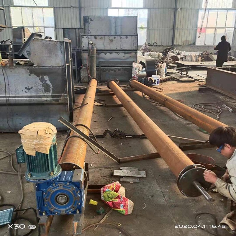 螺旋输送机U型绞龙上料机工业煤矿不锈钢螺旋输送机砂石料上料机图4