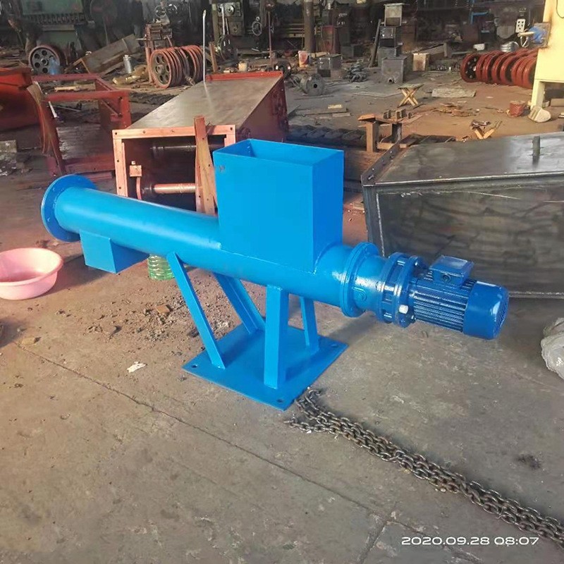 螺旋输送机U型绞龙上料机工业煤矿不锈钢螺旋输送机砂石料上料机图3