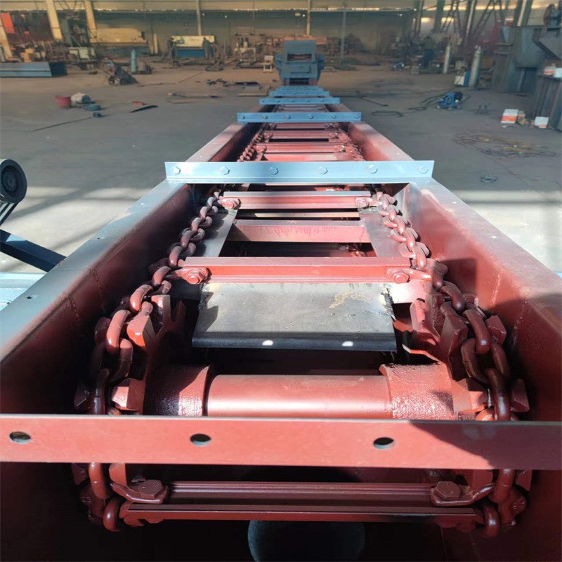 矿用刮板输送机水泥煤灰粉尘工业刮板输送设备链式刮板输送机图3