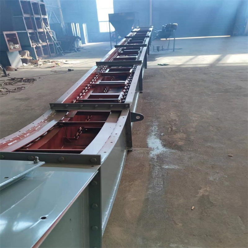 矿用刮板输送机水泥煤灰粉尘工业刮板输送设备链式刮板输送机图2