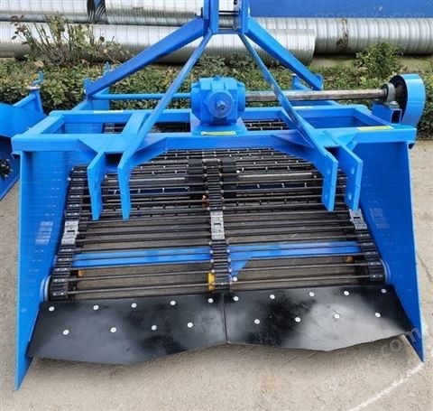 鲁禹拖拉机带白芷柴胡太子参中药材收获机图2