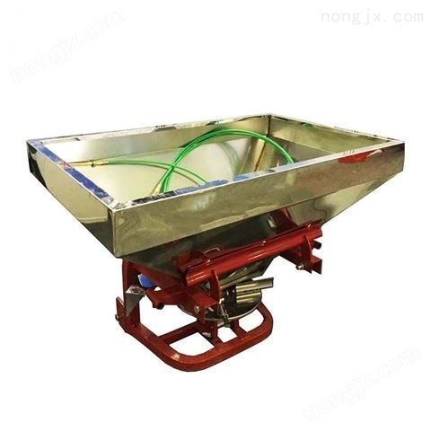 鲁禹不锈钢单盘600升施肥机撒播机图2