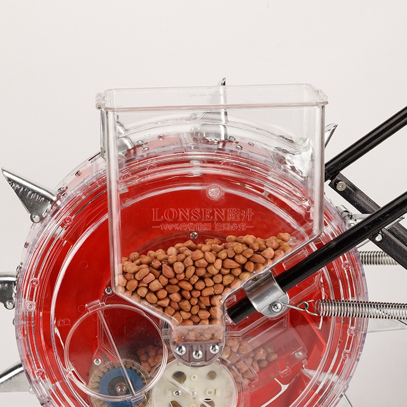 手推棉花大豆花生玉米手推播种器滚轮点轮播机精种植机图3