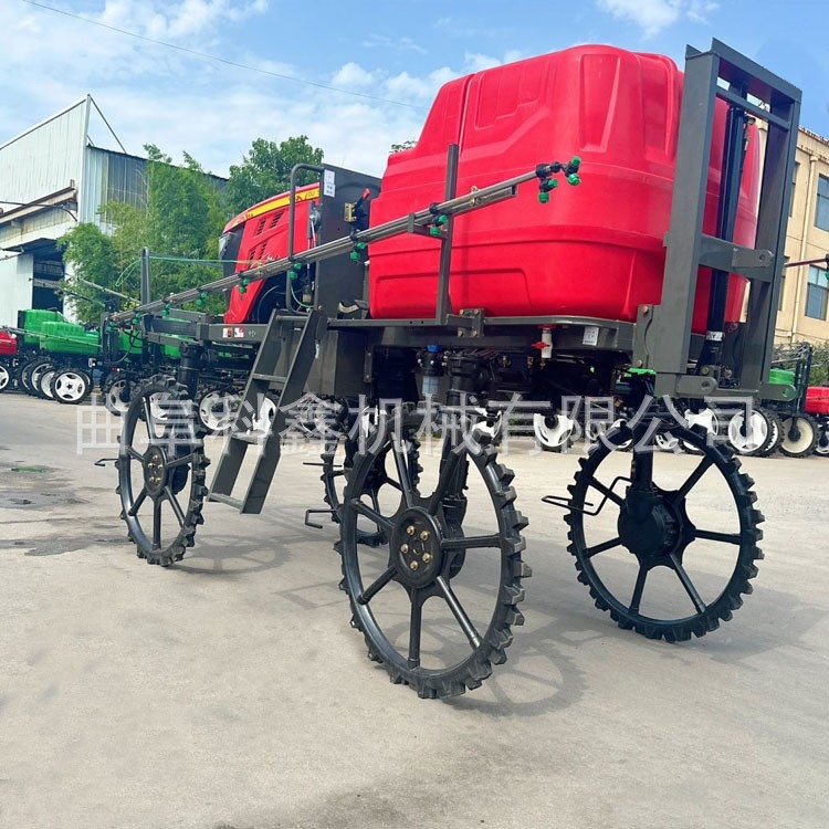 科鑫厂家直供50马力四轮打药机大棚果园农田打药车蔬菜药材喷药机图2